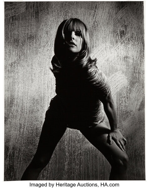Sharon Tate by Philippe Halsman, 1966, Gelatin Silver Print, 14" x 11"
