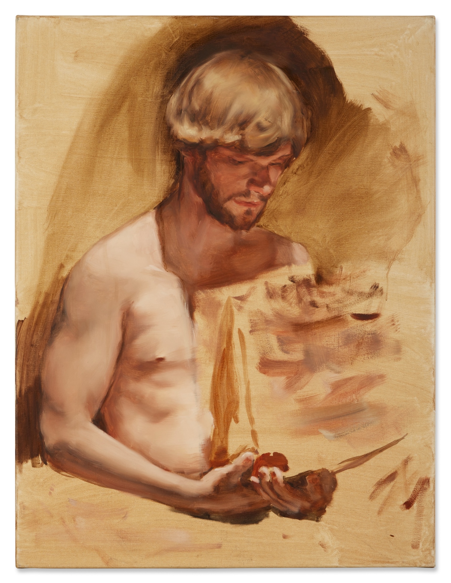 The Wedge by Michaël Borremans, dated 2007