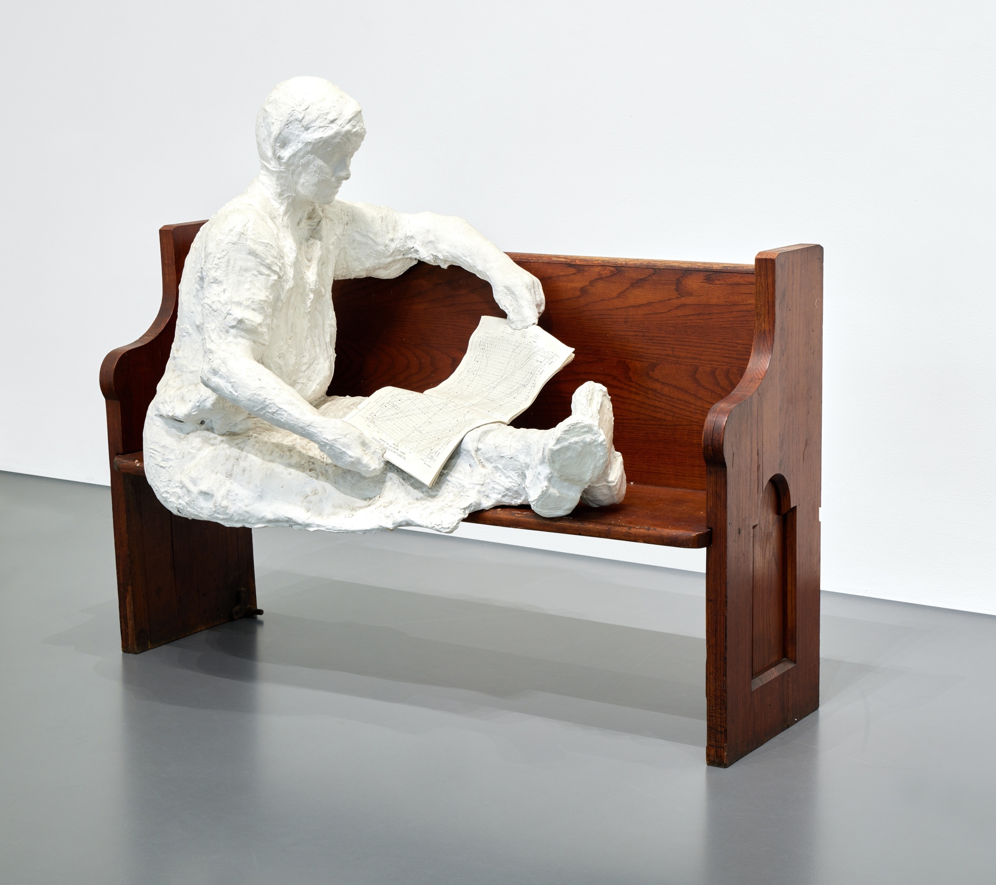 George Segal | Woman on a Church Pew | MutualArt