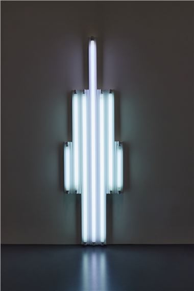 "monument" for V. Tatlin by Dan Flavin, 1969