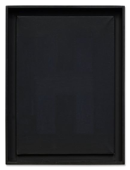 Abstract Painting by Ad Reinhardt, dated 1956