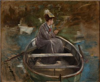 En Bateau - Eva Gonzalès