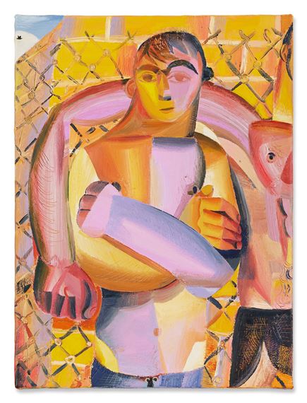 Long Distance Runners by Louis Fratino, Executed in 2017