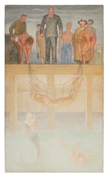 Siren by Jared French, Executed circa 1945