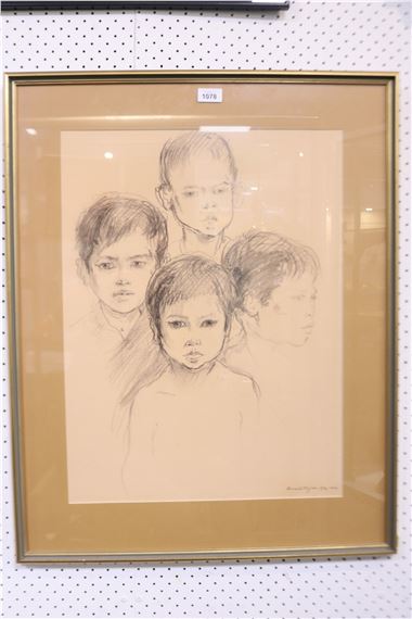 Four Balinese Children by Donald H. Green