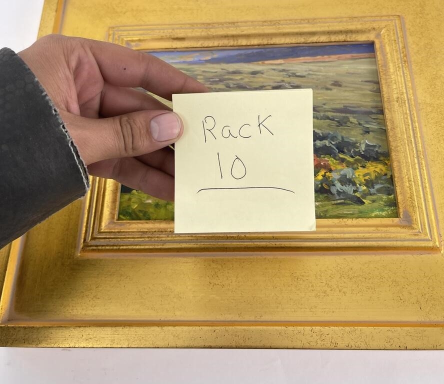 Artwork by Taylor Lynde, Taylor Lynde 'God's Cared For" Painting, Made of Oil on board