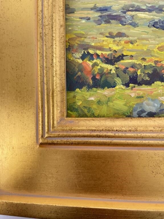 Artwork by Taylor Lynde, Taylor Lynde 'God's Cared For" Painting, Made of Oil on board