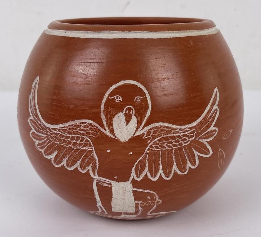 Marlon Huma | Marlon Huma Hopi Indian Pot 1st Mesa | MutualArt