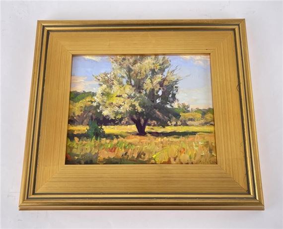 Taylor Lynde 'Evening Sun' Oil on Board