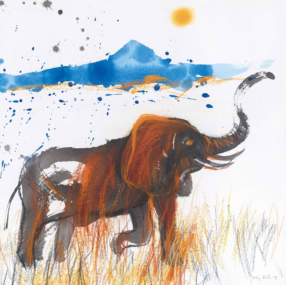 Artwork by Jolly Koh, Untitled, Made of mixed media on paper