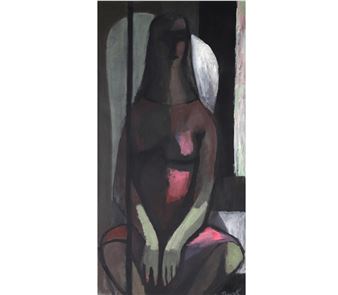 Zittende figuur - Joop van den Broek