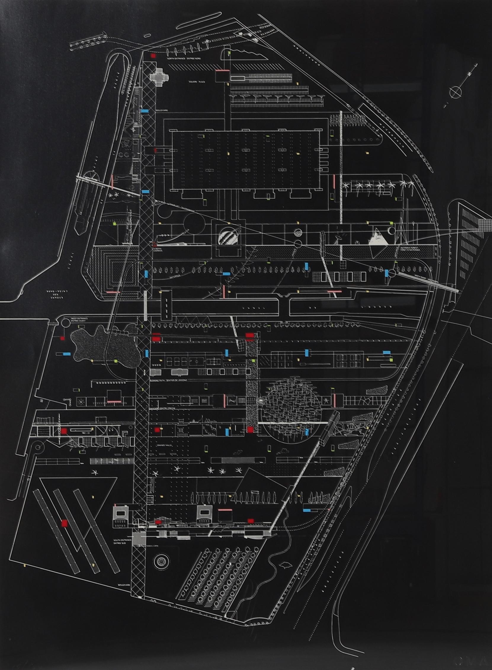 Rem Koolhaas Parc de la villette MutualArt