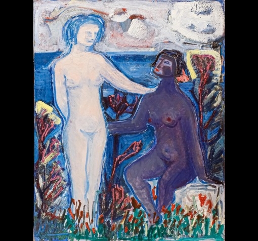 Artwork by Manuel Capdevila Massana, "Brasileras", Made of Oil on canvas