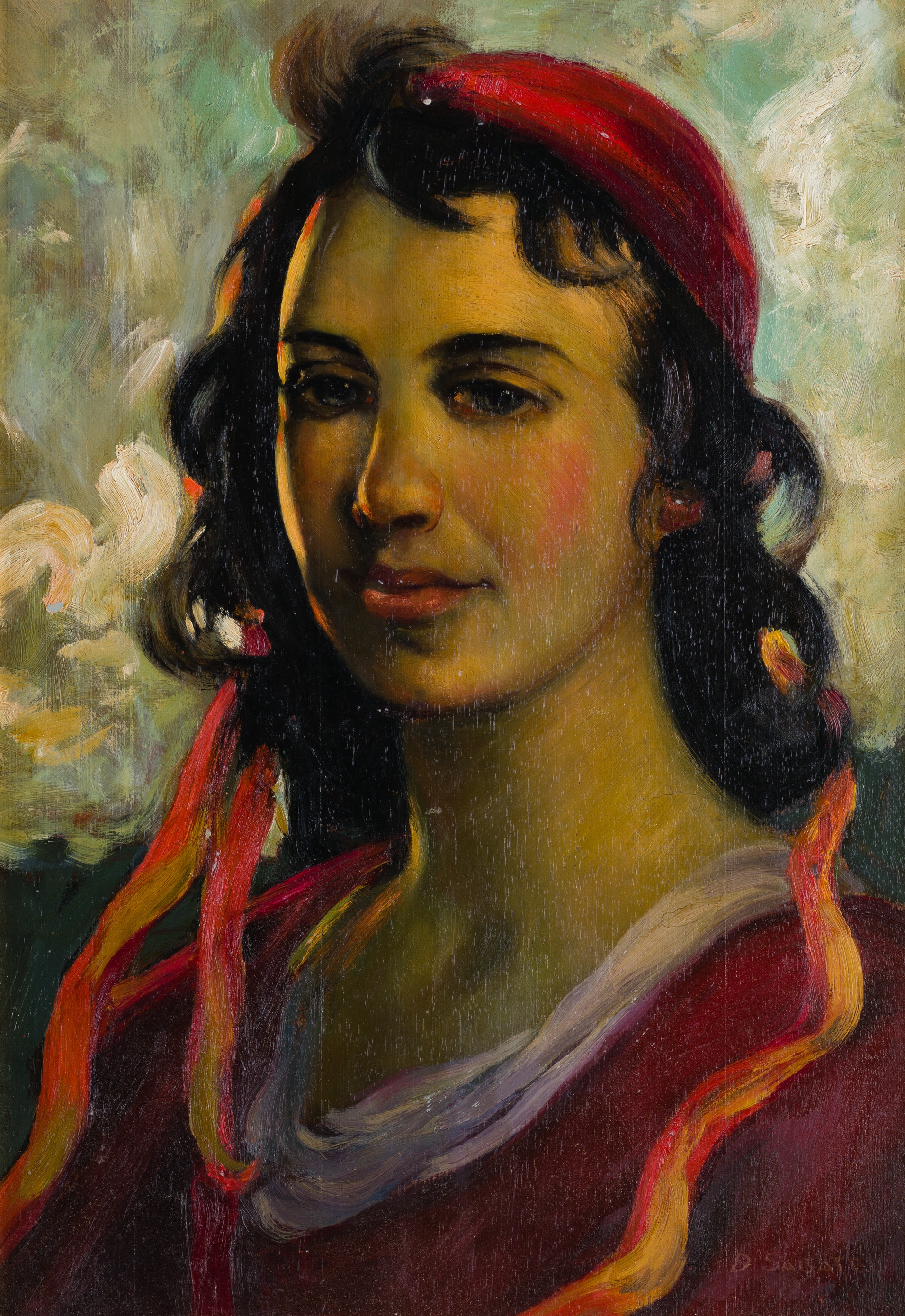 Artwork by Daniel Sabater y Salabert, El príncipe de un cuento, Made of Oil on panel