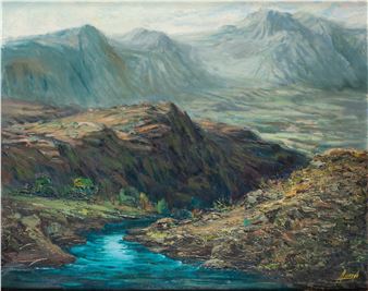 Paisaje de montaña - Manuel Arnedo