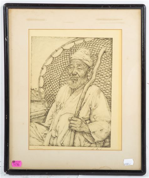 Fisherman by Willy Seiler