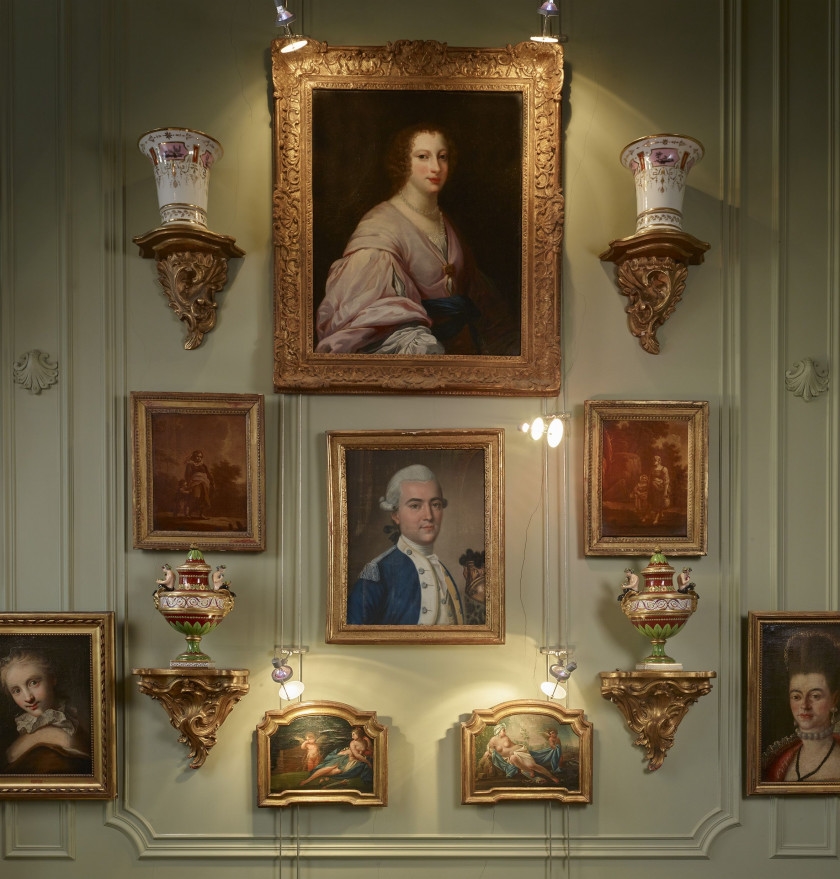 Artwork by Joseph de Saint-Michel, Joseph, chevalier de SAINT-MICHEL Actif entre  et 1790Portrait d'un officier de Hussard, Made of Pastel