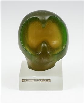 Daum Pate de Verre art glass sculpture - Daum Dimtienko