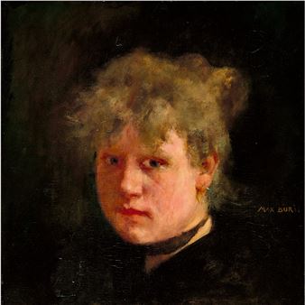Kopfporträt einer jungen Frau Picture