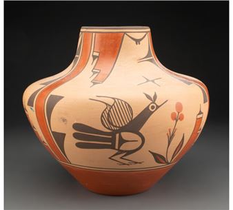 A Zia Polychrome Jar - Eleanor Pino Griego