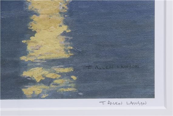 Tim Allen Lawson | Full Moon Reflected | MutualArt