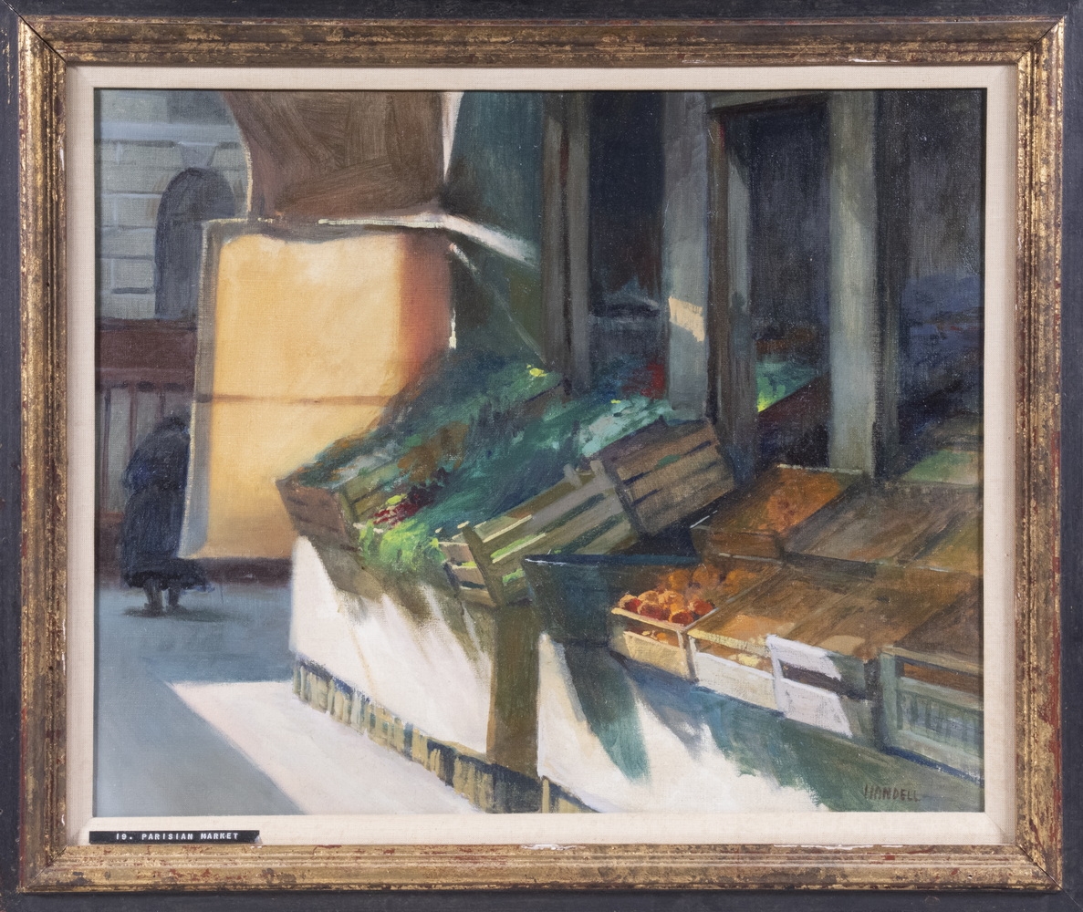 Albert Handell | Parisian Market | MutualArt