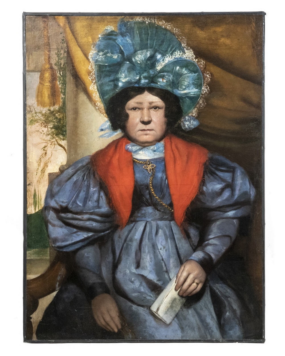 Seymour Joseph Guy | Portrait of Mrs. Philpot (Circa 1875) | MutualArt
