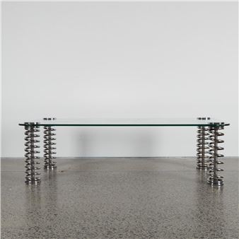 A 1970s Glass Coffee Table for Pieff - Pieff Furniture