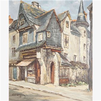 Rue de Paris à Vitré - Charles Boyer