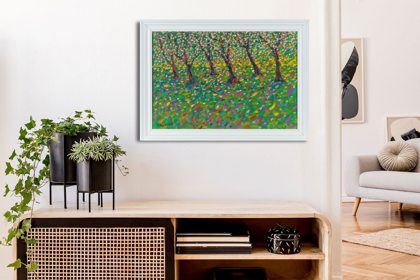 Paul Stephens | APPLE TREE ORCHARD BLOSSOM | MutualArt