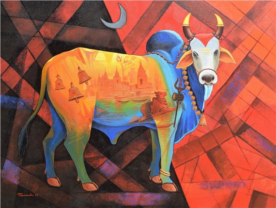 Purnendu Mandal | Holy Bull of Shiva | MutualArt