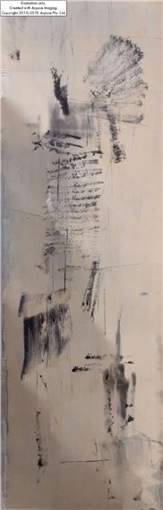 The study of touch by Roman Opalka, circa 1958