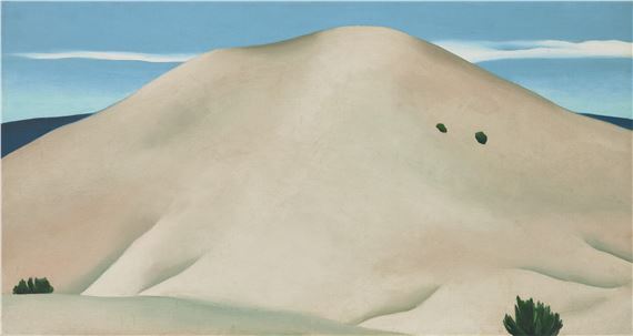 Sand Hill, Alcalde by Georgia O'Keeffe, Painted in 1930