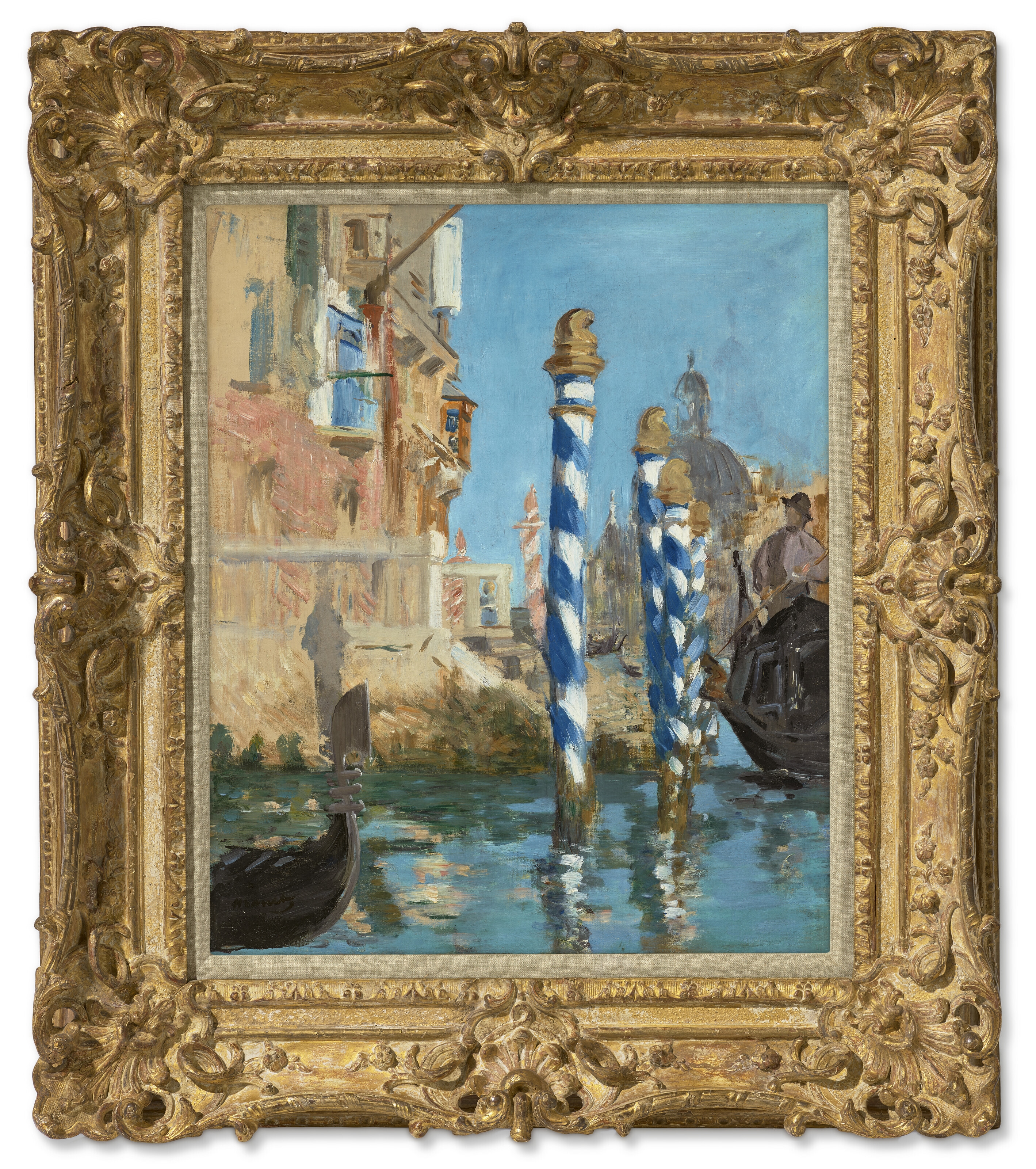 Artwork by Édouard Manet, Le Grand Canal à Venise, Made of oil on canvas