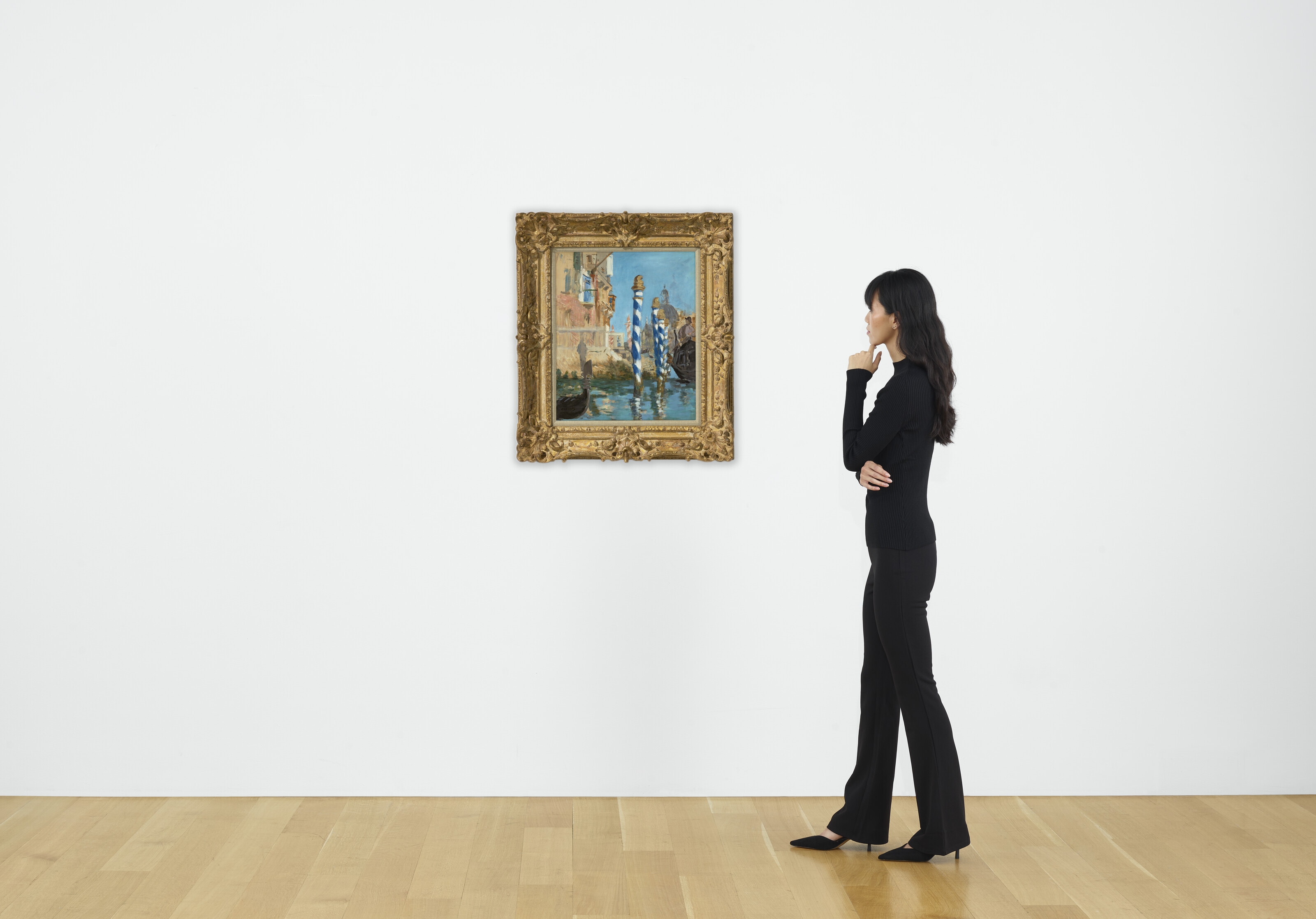 Artwork by Édouard Manet, Le Grand Canal à Venise, Made of oil on canvas