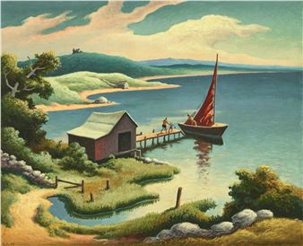 Nashaquitsa by Thomas Hart Benton‏