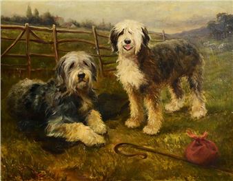 English Sheepdogs - J. H. Drummond