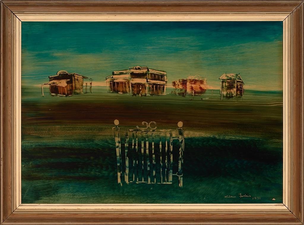 Clem Forbes Elegy of a Town (1971) MutualArt