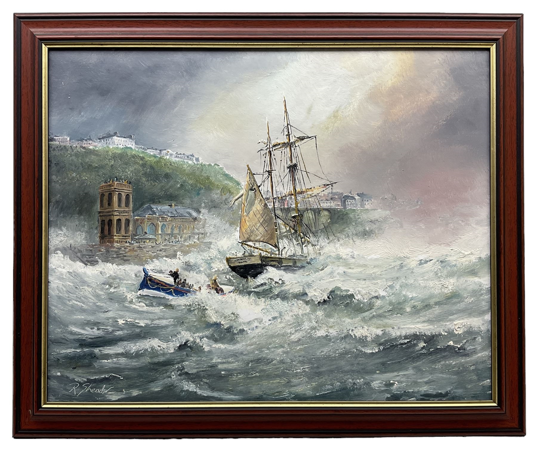 Robert Sheader | The wreck of the South Shields schooner Coupland in ...