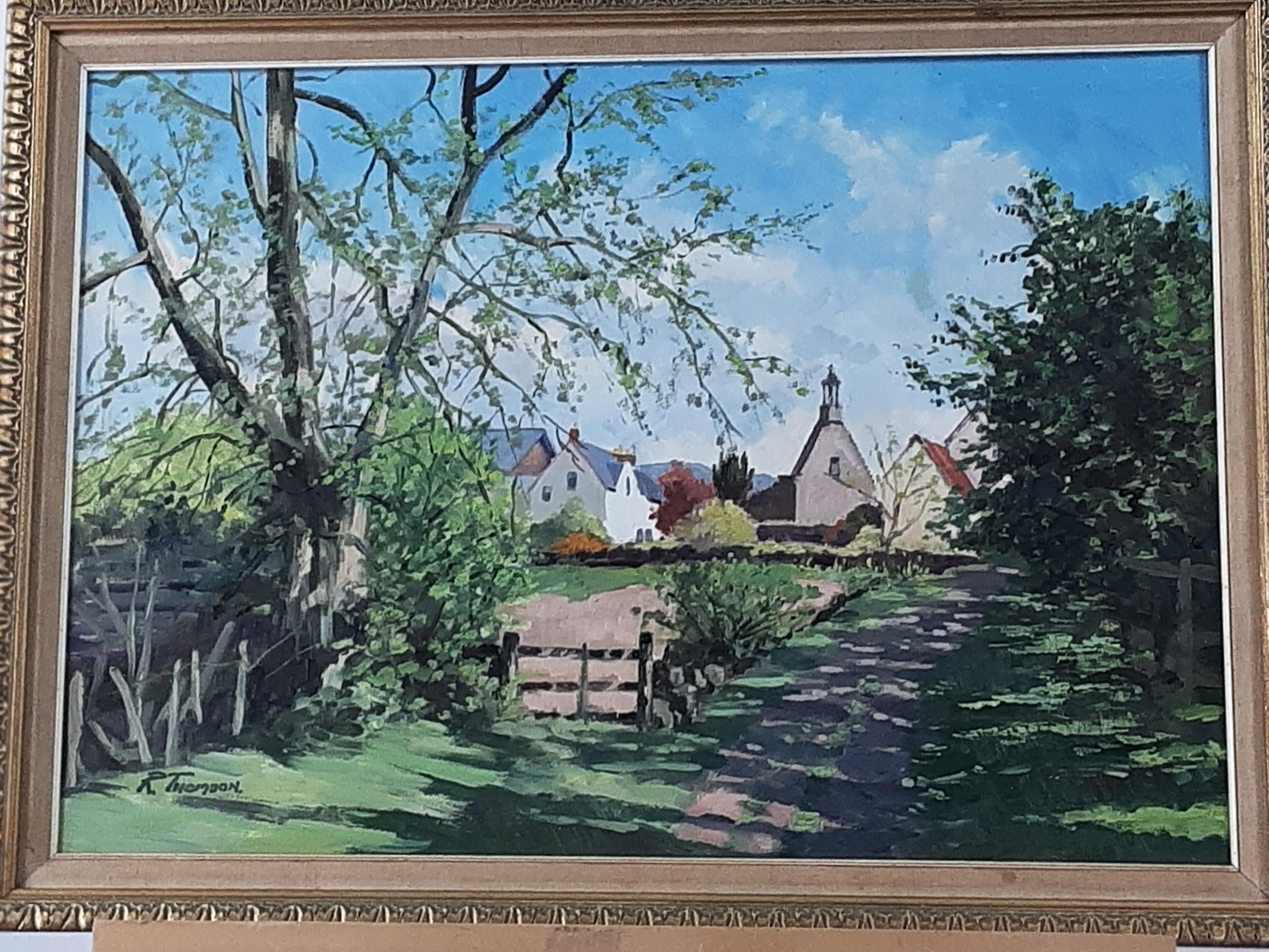 R. Thomson | VILLAGE SCENE | MutualArt