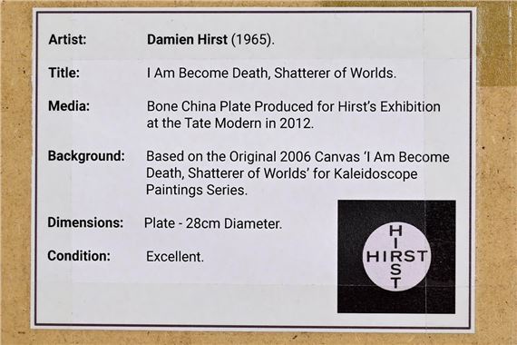 Damien Hirst | I Am Become Death, Shatterer of Worlds | MutualArt