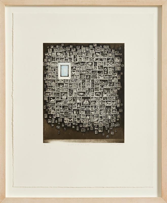 Artwork by Caroline Donohue, Longing in All that Lasts (2008), Made of limited edition etching - numbered 18 from an edition of 30