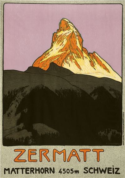 Zermatt by Emil Cardinaux, 1908