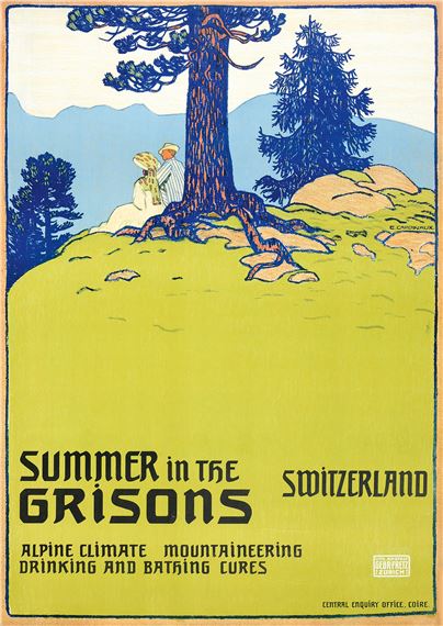Summer in the Grisons by Emil Cardinaux, 1909