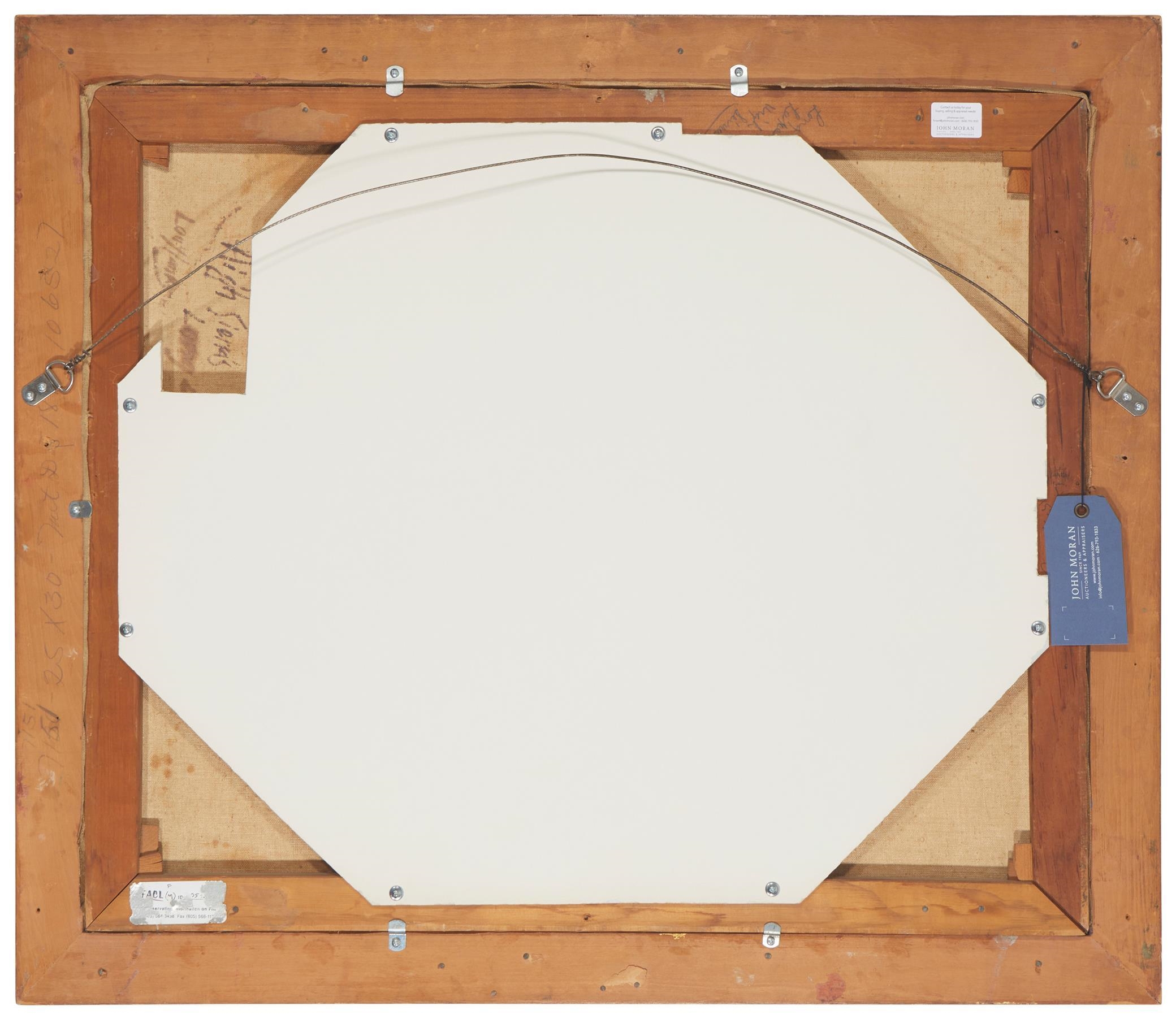 Artwork by Lou C. Hanks, "Long Lake, High Sierras", Made of Oil on canvas