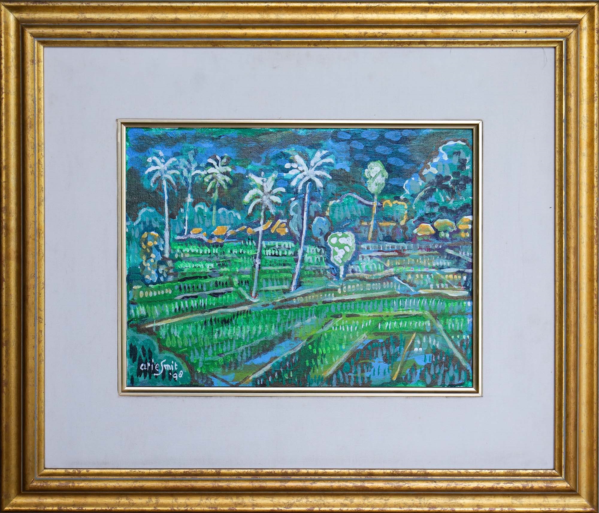 Arie Smit | Rice Fields Evening, 1998 (1998) | MutualArt