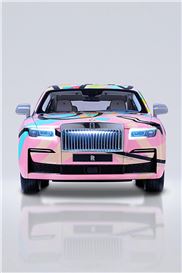 AllRightsReserved and Javier Calleja Shape Rolls-Royce's Ghost with a Colorful Paint Job