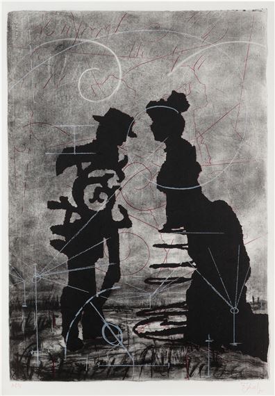 William Kentridge | Studio Portrait, 2004 (2004) | MutualArt