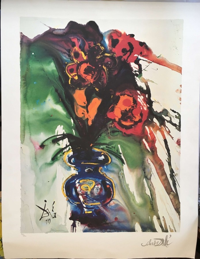 Salvador Dal | Flower Vase (1979) | MutualArt