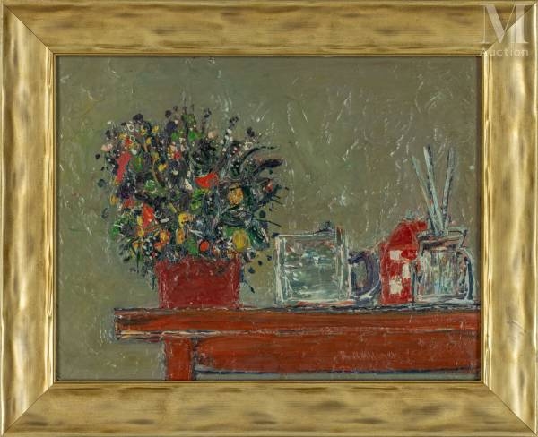 Alain Mathiot | La table du peintre | MutualArt